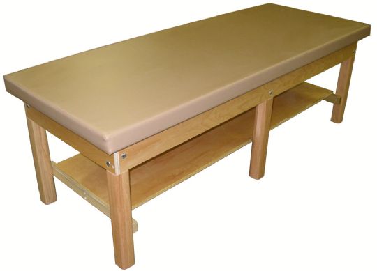Bailey Bariatric Treatment Table with Plain Shelf